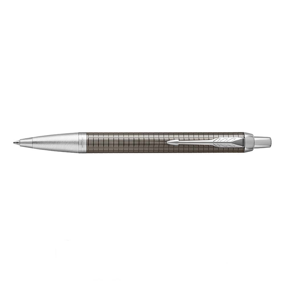 Parker IM Premium Dark Espresso Chiselled Ballpoint