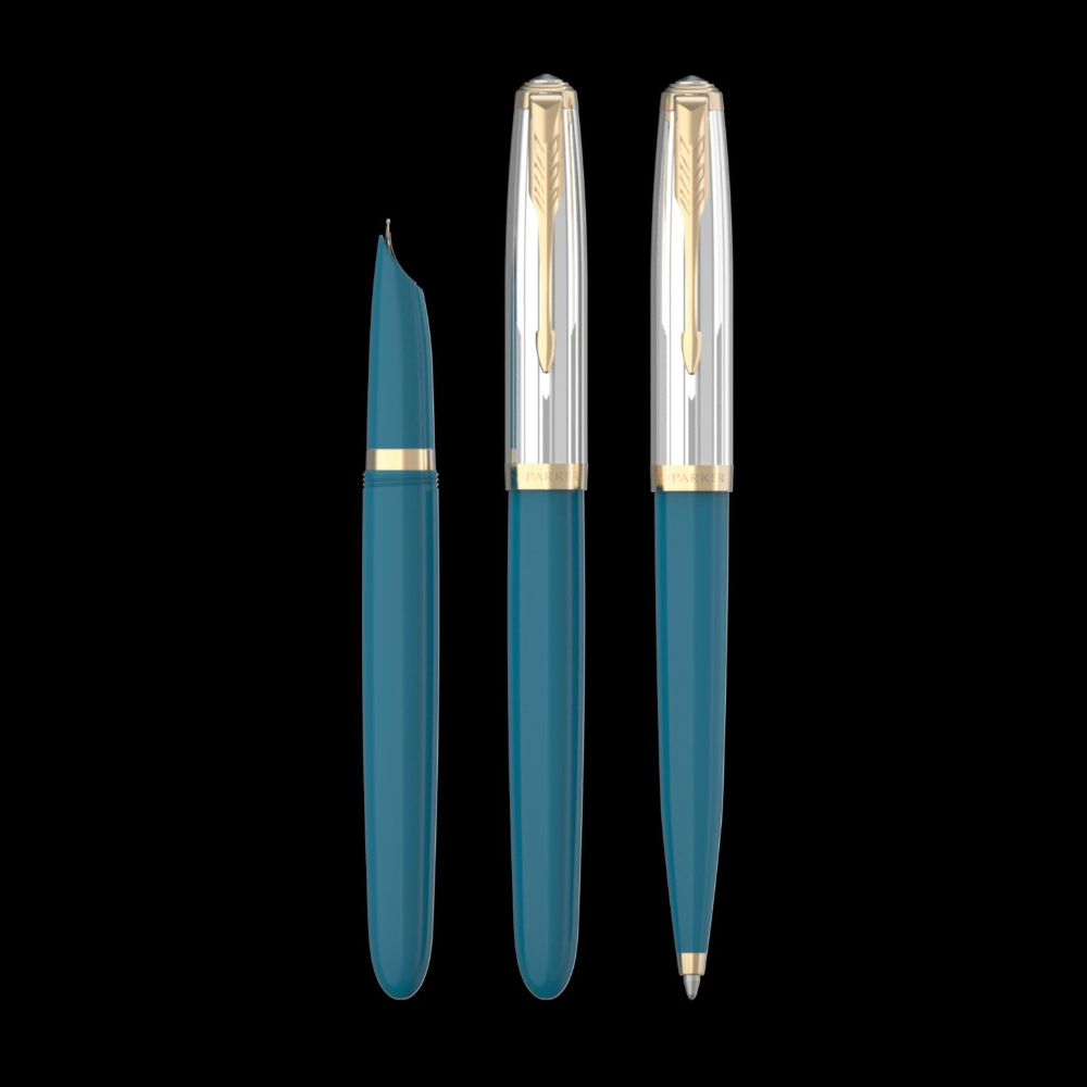 Parker 51 Premium Turquoise GT Ballpoint Parker 51 Premium Turquoise GT Ballpoint