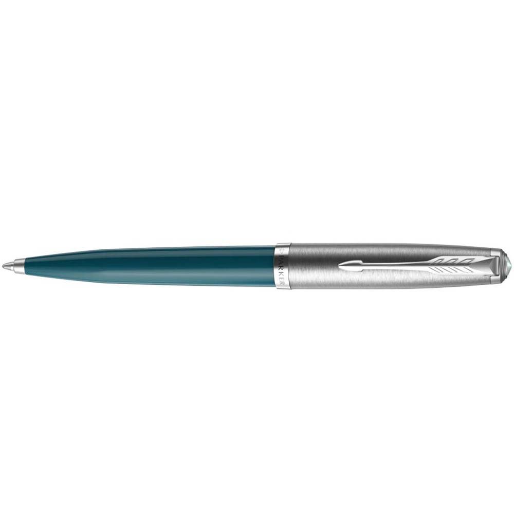 Parker 51 Teal Blue CT Ballpoint