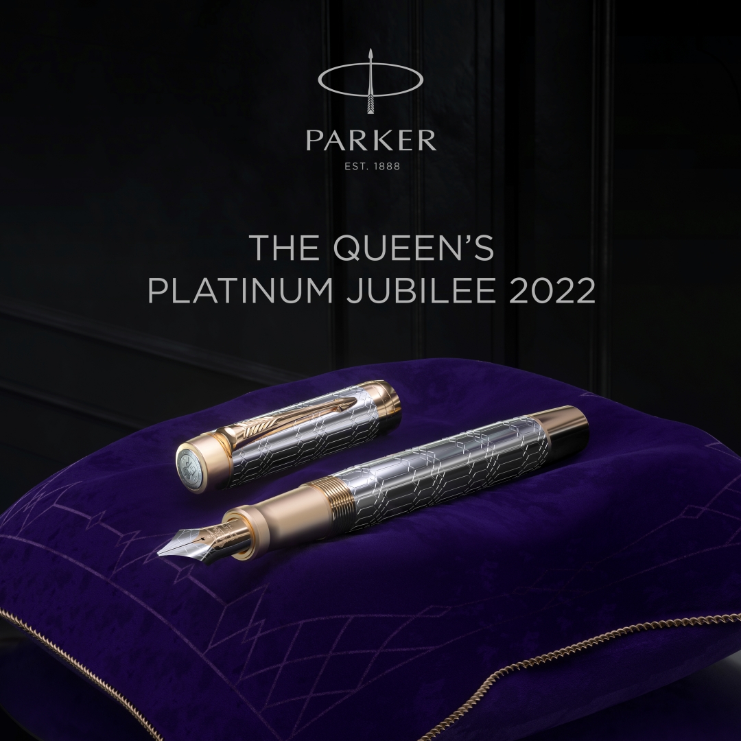 Parker Duofold Queen's Platinum Jubilee 2022 Special Edition Fountain Pen Parker Duofold Queen's Platinum Jubilee 2022 Special Edition Fountain Pen