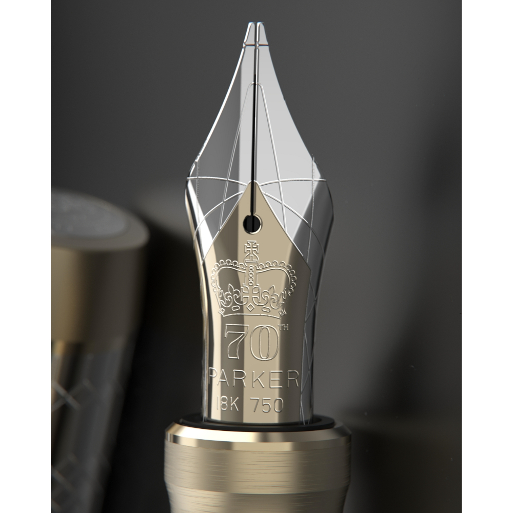 Parker Duofold Queen's Platinum Jubilee 2022 Special Edition Fountain Pen Parker Duofold Queen's Platinum Jubilee 2022 Special Edition Fountain Pen