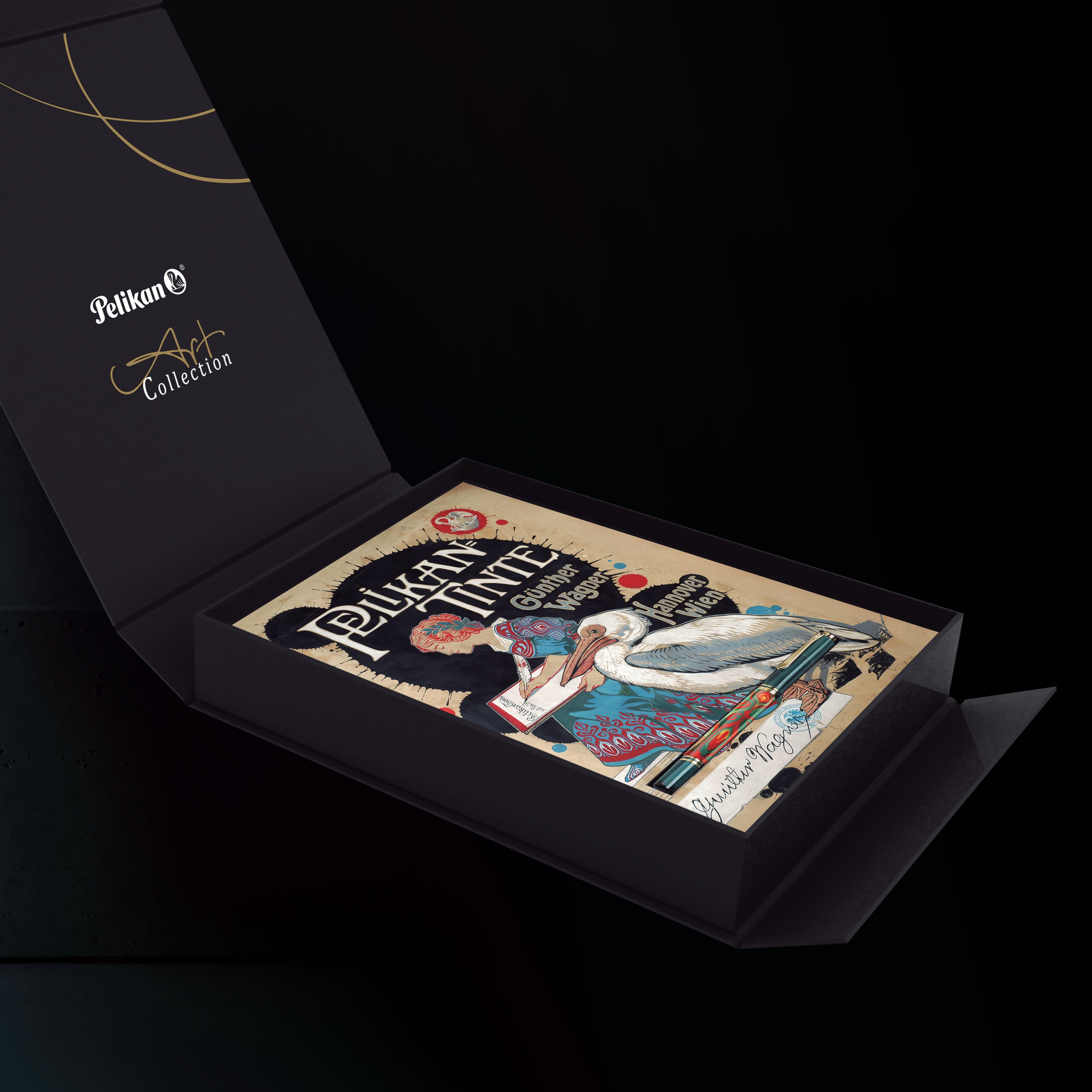 Pelikan Souverän M600 Art Collection Rudi Rother Special Edition Pióro Wieczne