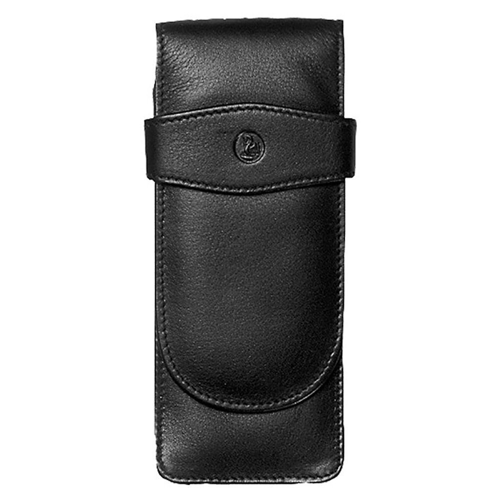 Pelikan Black Flap Pen Pouch (Triple)