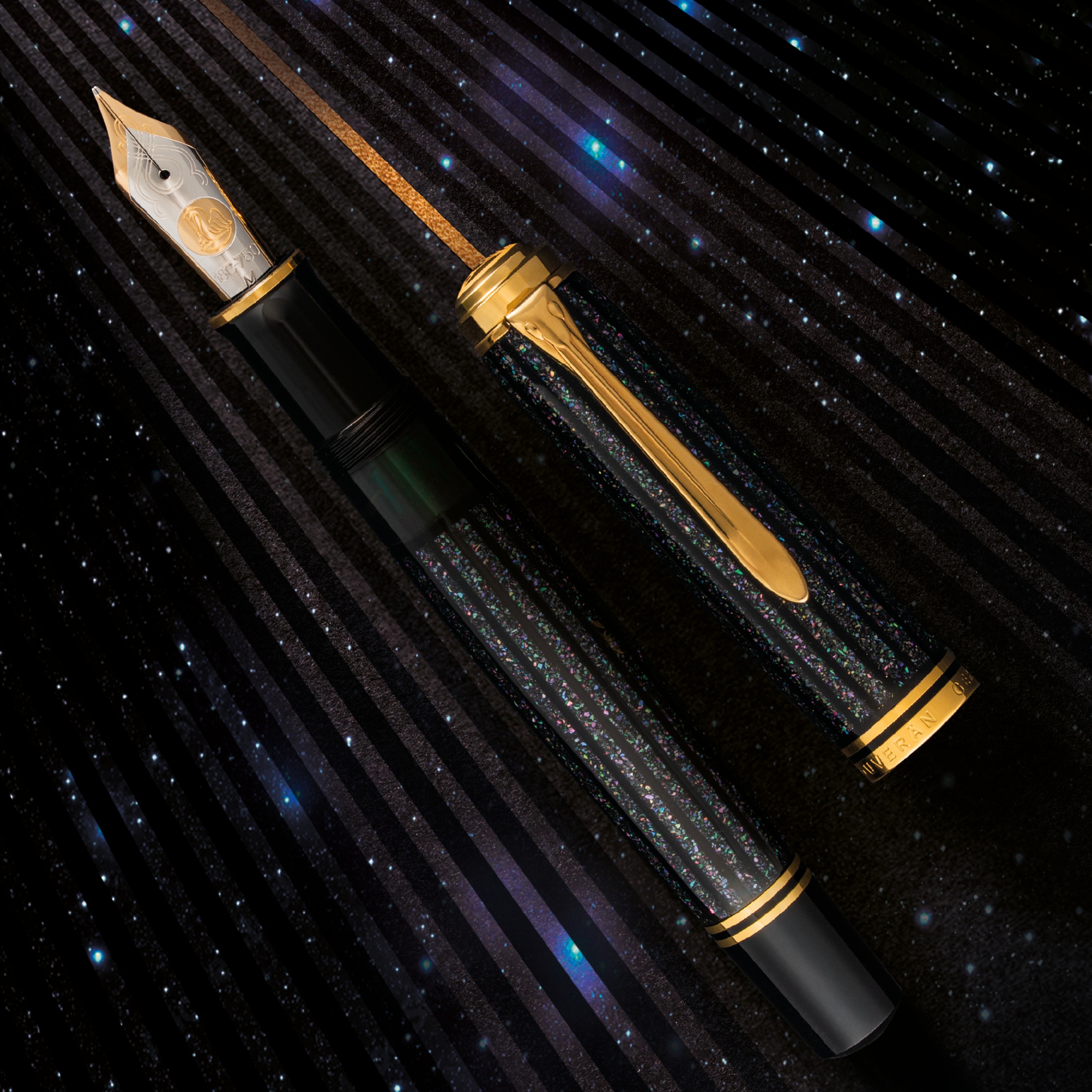 Pelikan Souverän M1000 Raden Stardust LE Reservoarpenna