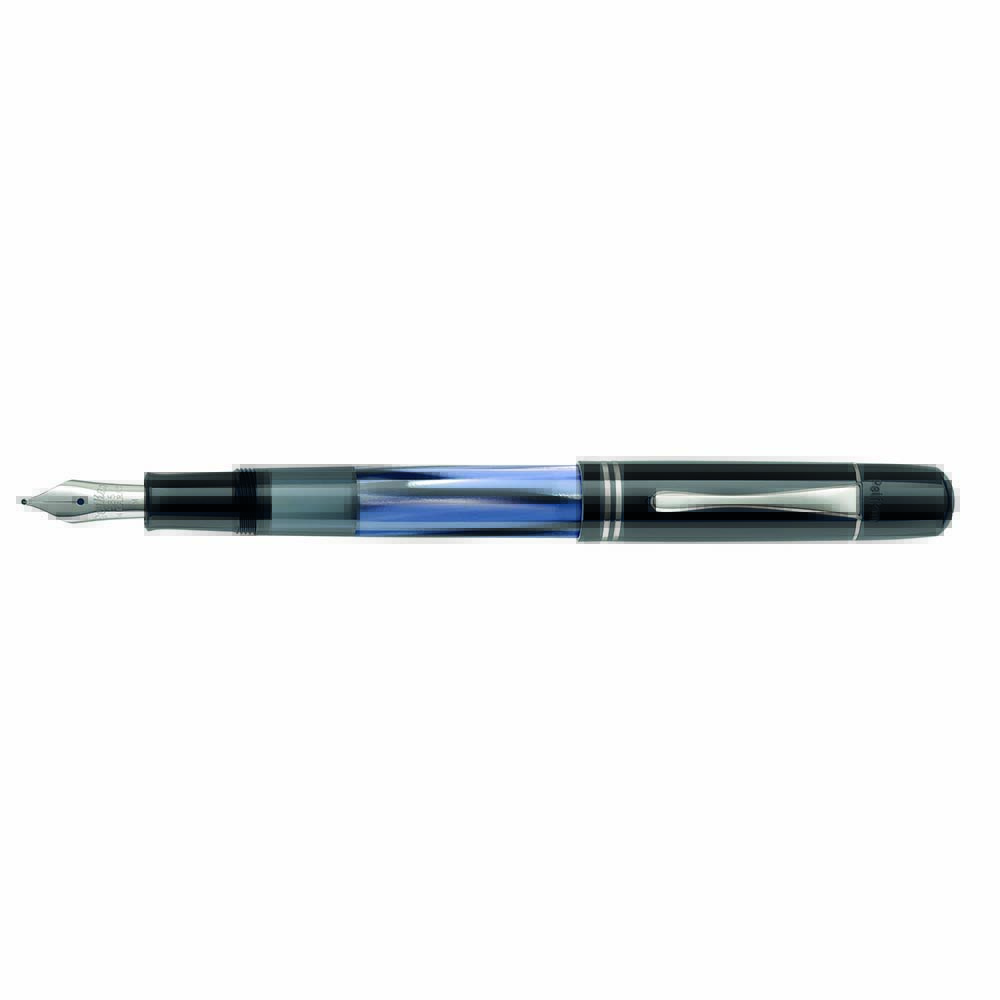 Pelikan M101N Grey-Blue Vulpen Vulpen Fountain pen