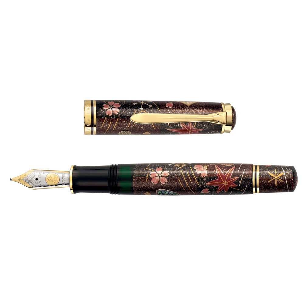 Pelikan Souverän M1000 Maki-e Four Seasons Lucky Charm LE Vulpen