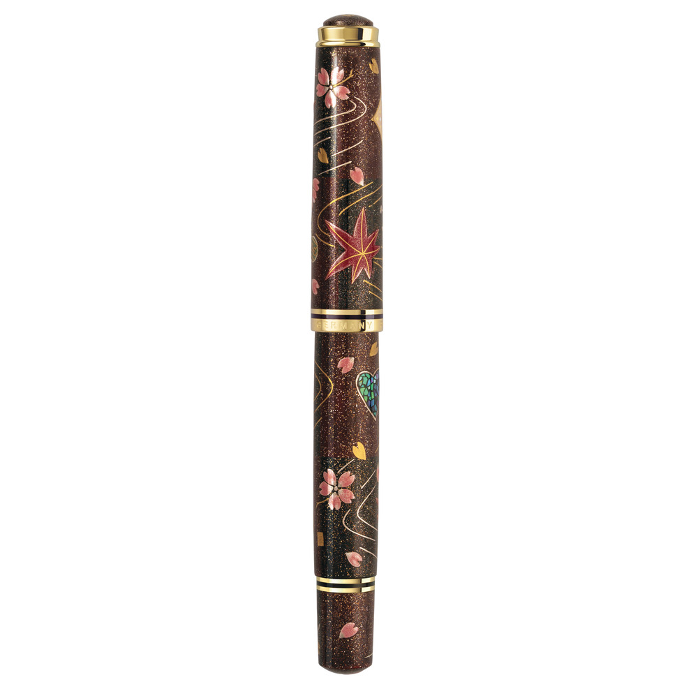 Pelikan Souverän M1000 Maki-e Four Seasons Lucky Charm LE Vulpen
