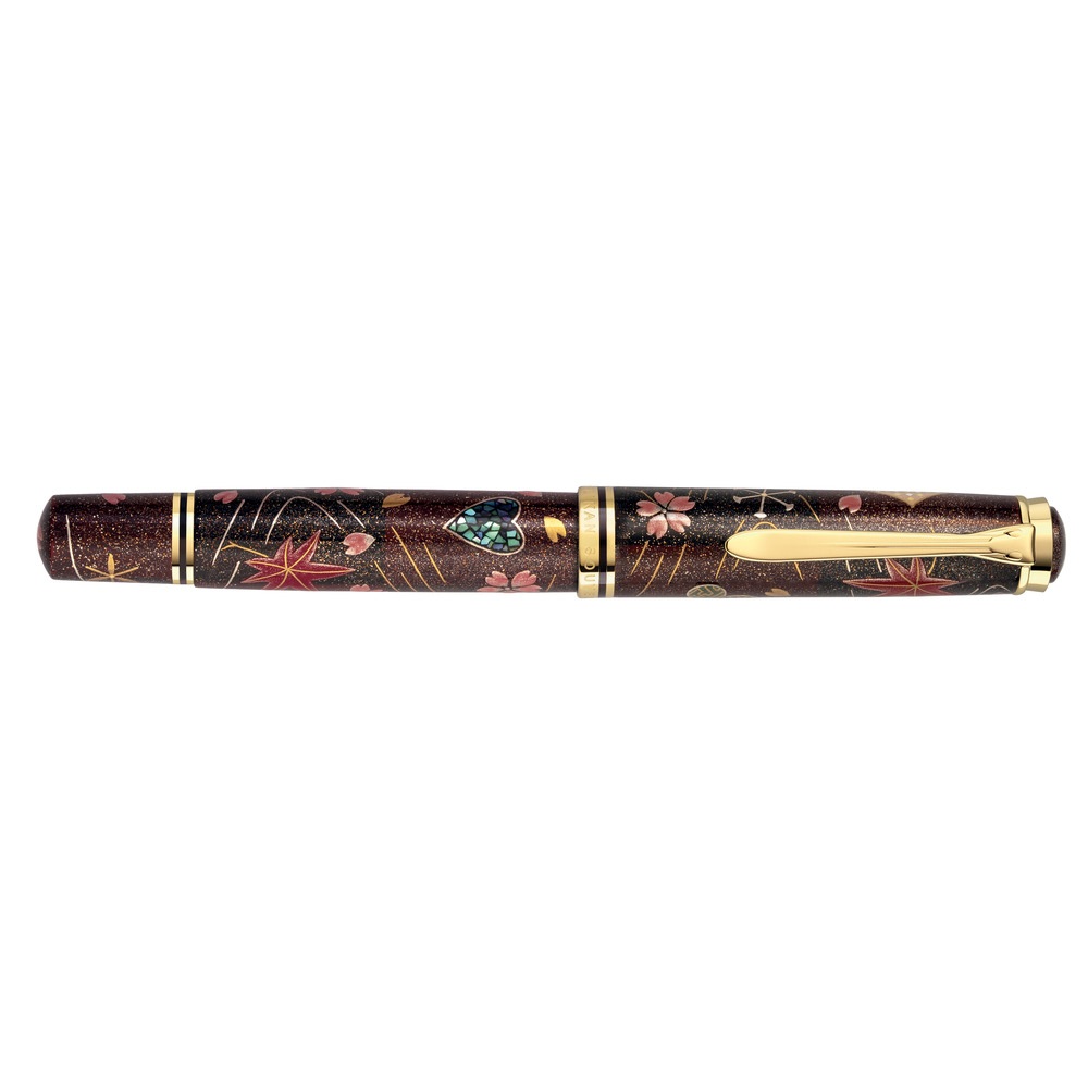 Pelikan Souverän M1000 Maki-e Four Seasons Lucky Charm LE Vulpen