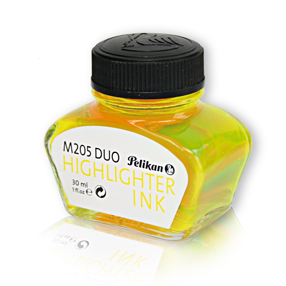 Pelikan Souverän Classic M205 Duo Highlighter Neon Yellow Fountain pen Pelikan Souverän Classic M205 Duo Highlighter Neon Yellow Fountain pen