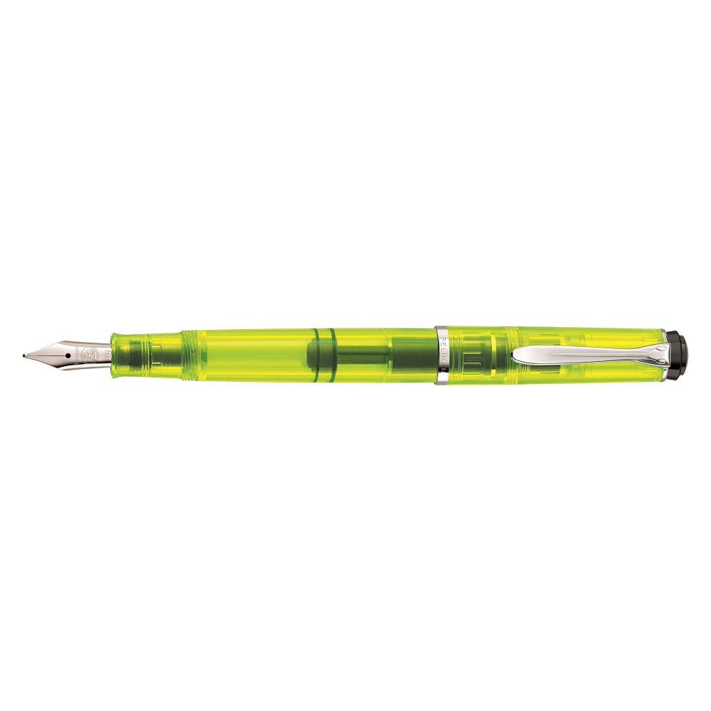 Pelikan Souverän Classic M205 Duo Highlighter Neon Yellow Fountain pen Pelikan Souverän Classic M205 Duo Highlighter Neon Yellow Fountain pen