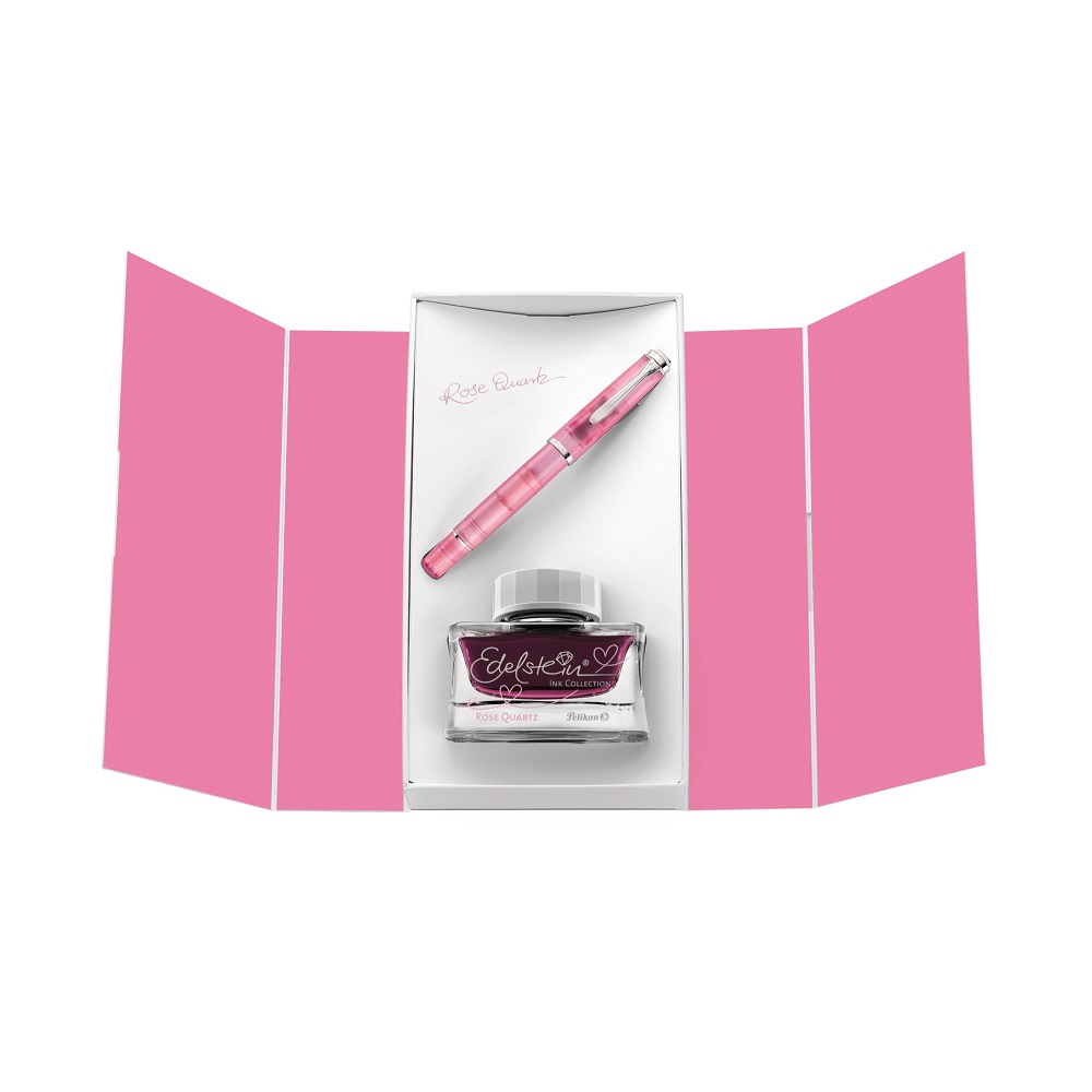 Pelikan Classic M205 Rose Quartz Fountain pen Set