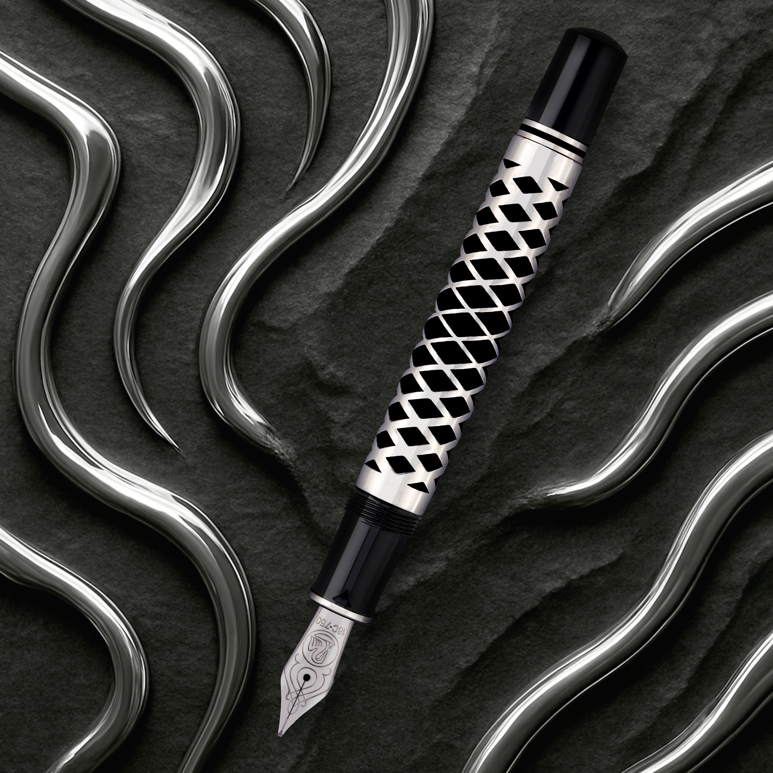 Pelikan Souverän M805 Metal Sleeve Plumo Estilográfica