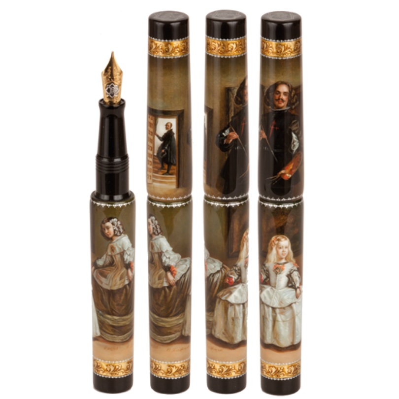 Phoenix Lacquer Art Great Masters Diego Velázquez Fountain pen
