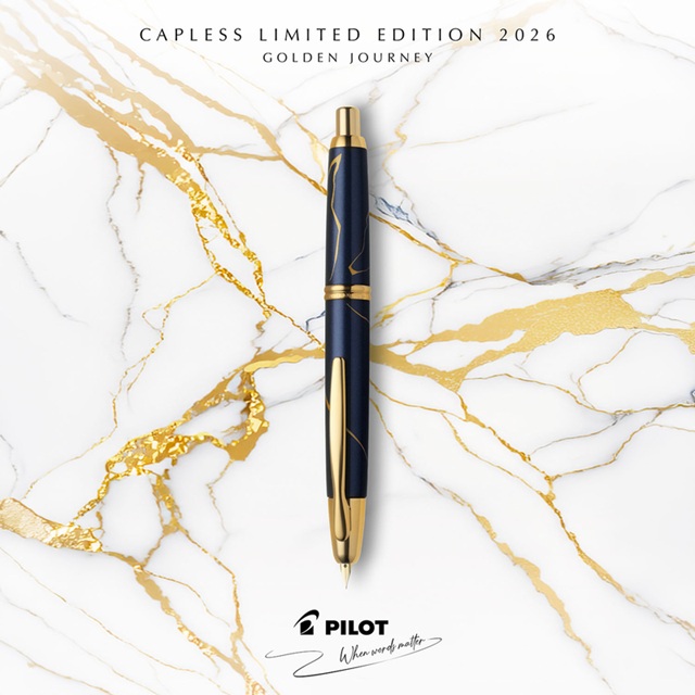 Pilot Capless Golden Journey 2026 Limited Edition Füllfederhalter