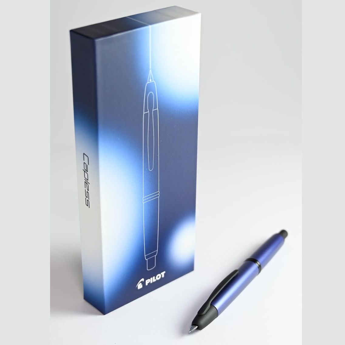 Pilot Capless Stainless Matte Steel Purple Limited Edition Fountain pen