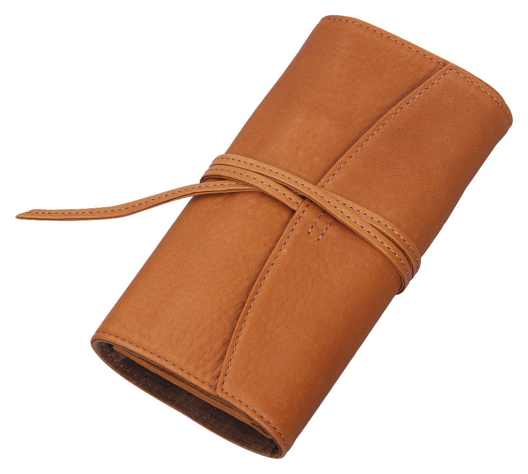 Pilot Pensemble Leather Pen Case with Zipper Case Camel (5-delig) Pilot Pensemble Leather Pen Case with Zipper Case Camel (5-delig)