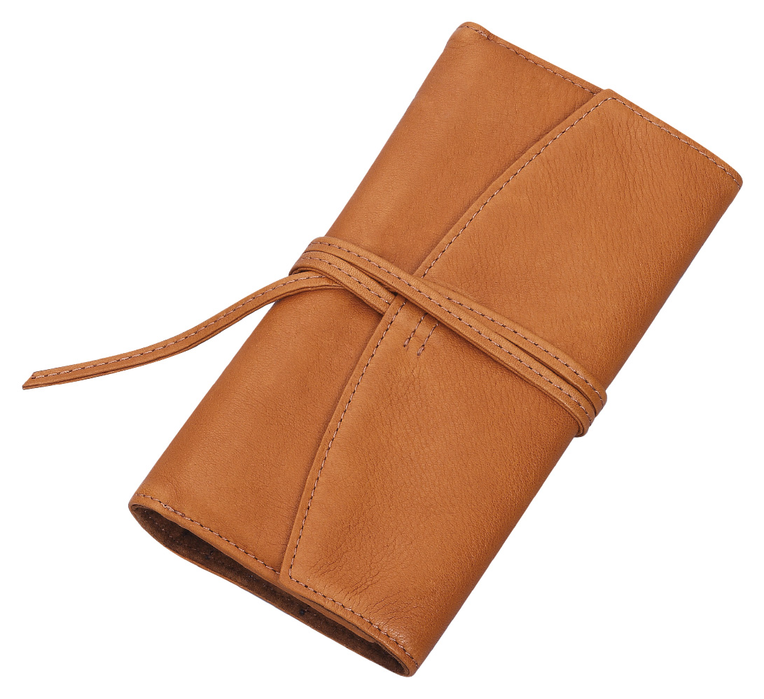 Pilot Pensemble Leather Pen Case with Zipper Case Camel (3-delig) Pilot Pensemble Leather Pen Case with Zipper Case Camel (3-delig)