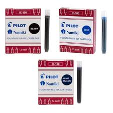 Namiki Ink - IC-100 Ink Cartridges (3 colors) Namiki Ink - IC-100 Ink Cartridges (3 colors)