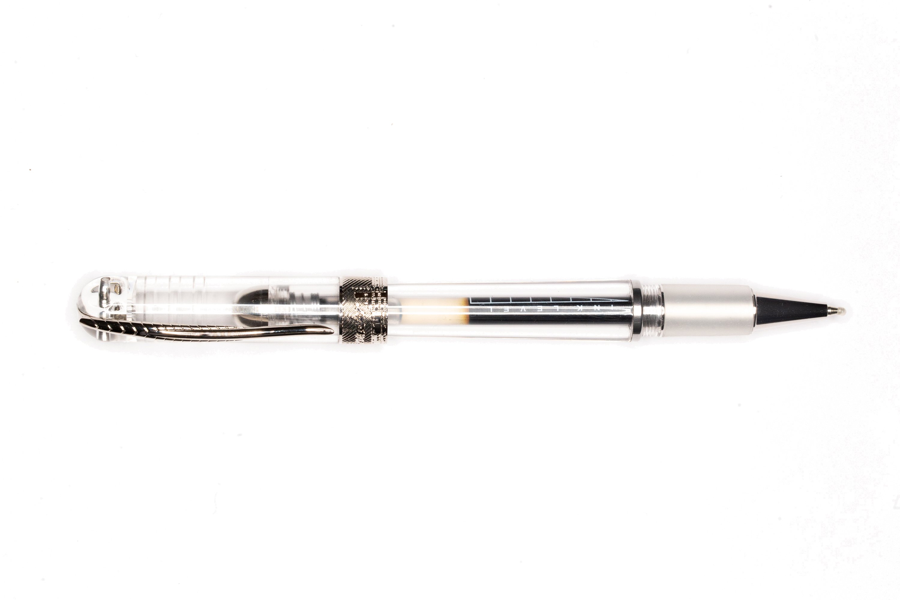 Pineider Avatar UltraResin Demonstrator Clear Rollerball