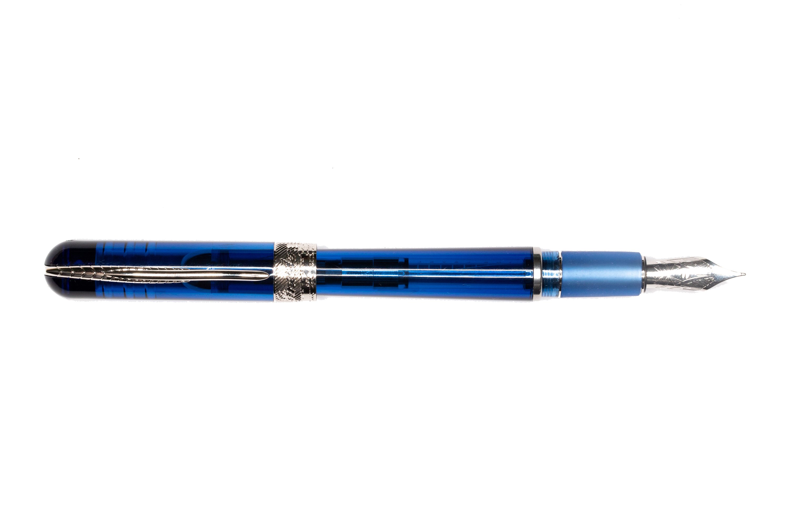 Pineider Avatar UltraResin Demonstrator Sky Blue Fountain pen