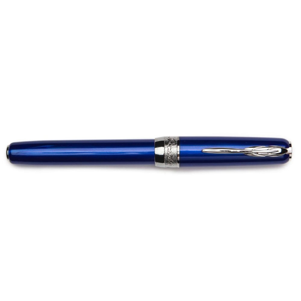 Pineider La Grande Bellezza Full Metal Jacket Lightning Blue Fountain pen