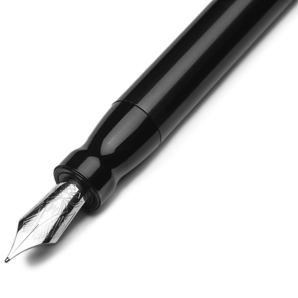 Pineider La Grande Bellezza Full Metal Jacket Midnight Black Vulpen