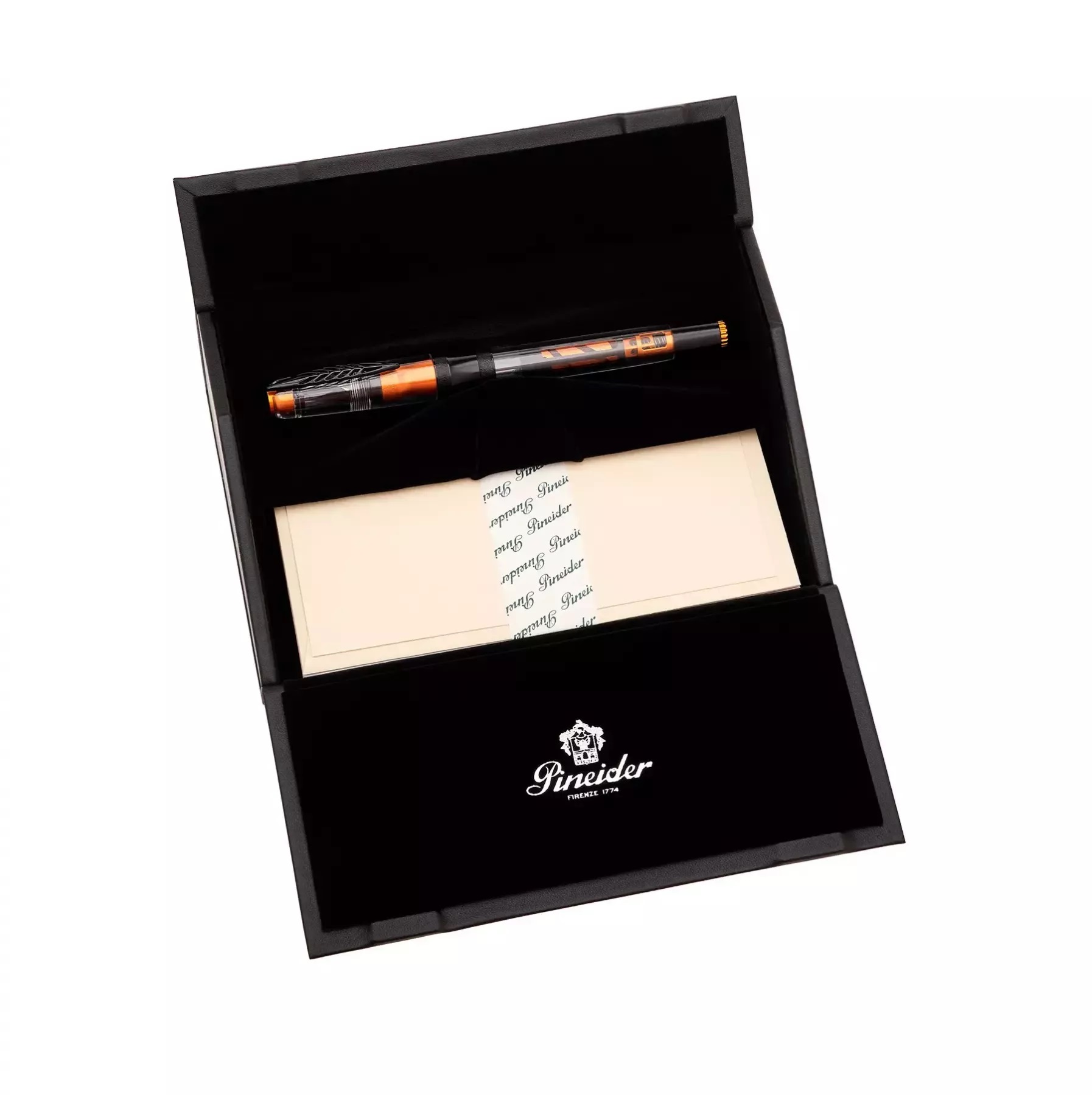 Pineider Mistery Fast Filler Demo Sunrise Orange RT Fountain pen