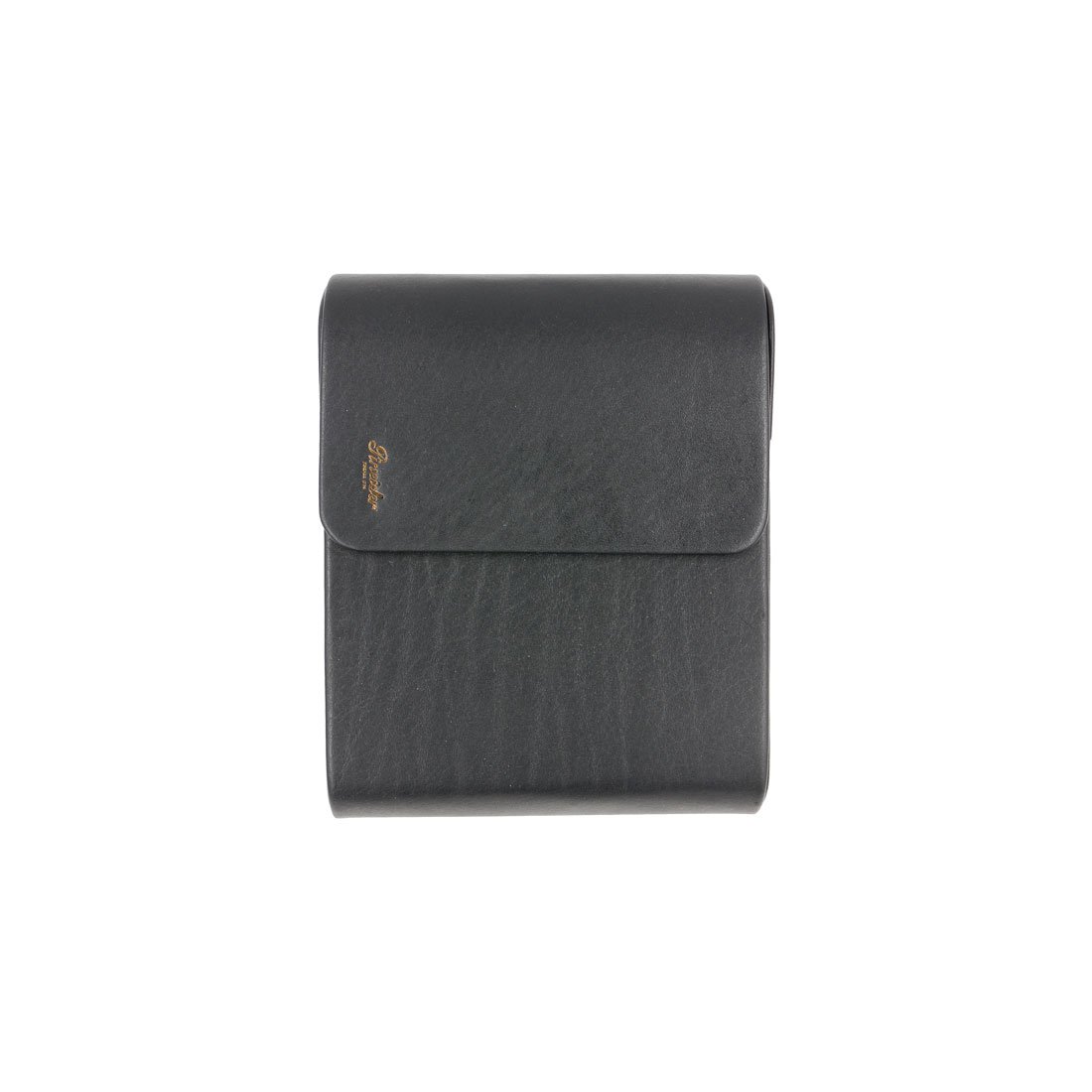 Pineider Leather Black Pen Pouch Sixfold Pineider Leather Black Pen Pouch Sixfold