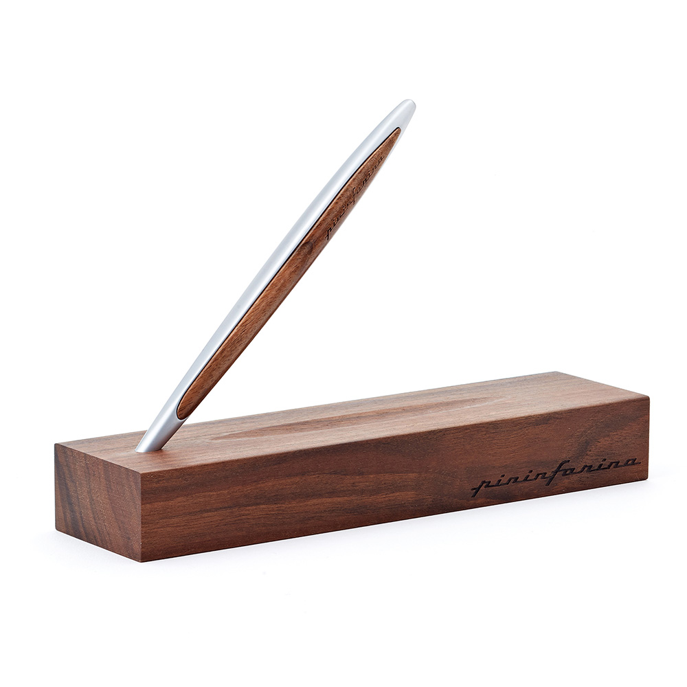Pininfarina Cambiano Walnut Aluminum Ethergraf Bleistift