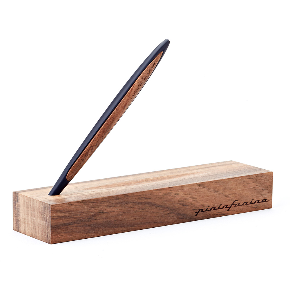 Pininfarina Cambiano Walnut Blue Długopis