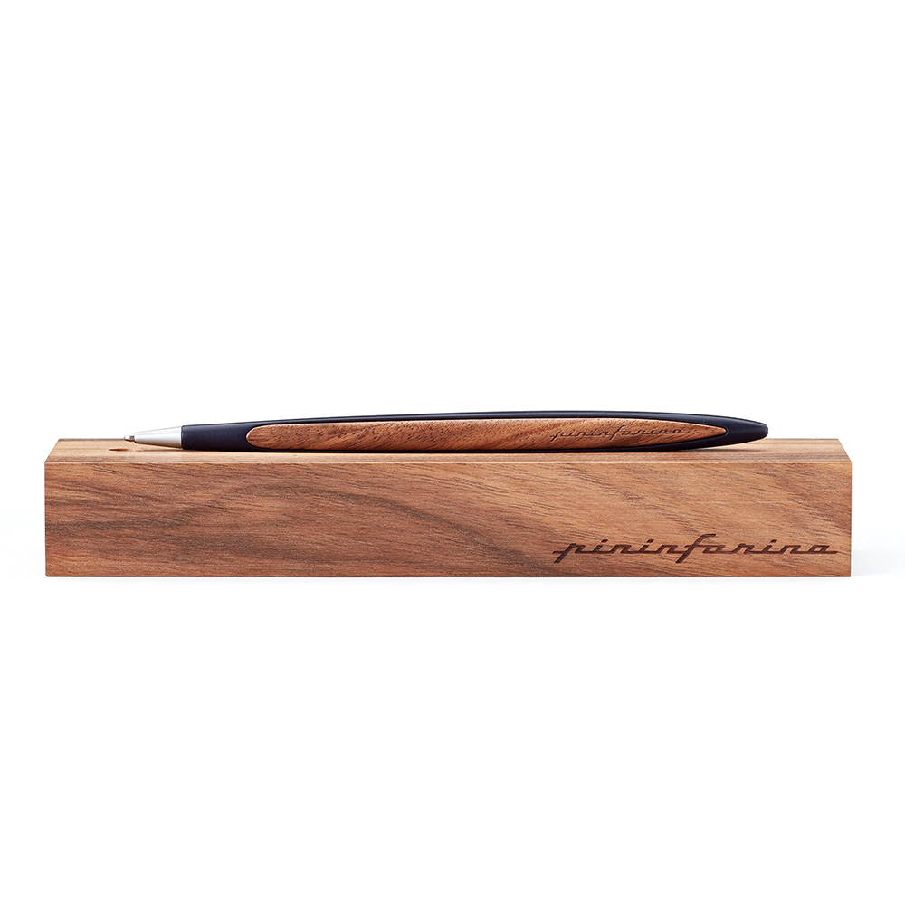 Pininfarina Cambiano Walnut Blue Długopis