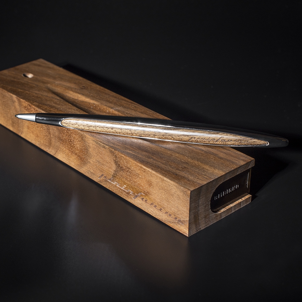 Pininfarina Cambiano Walnut Blue Długopis