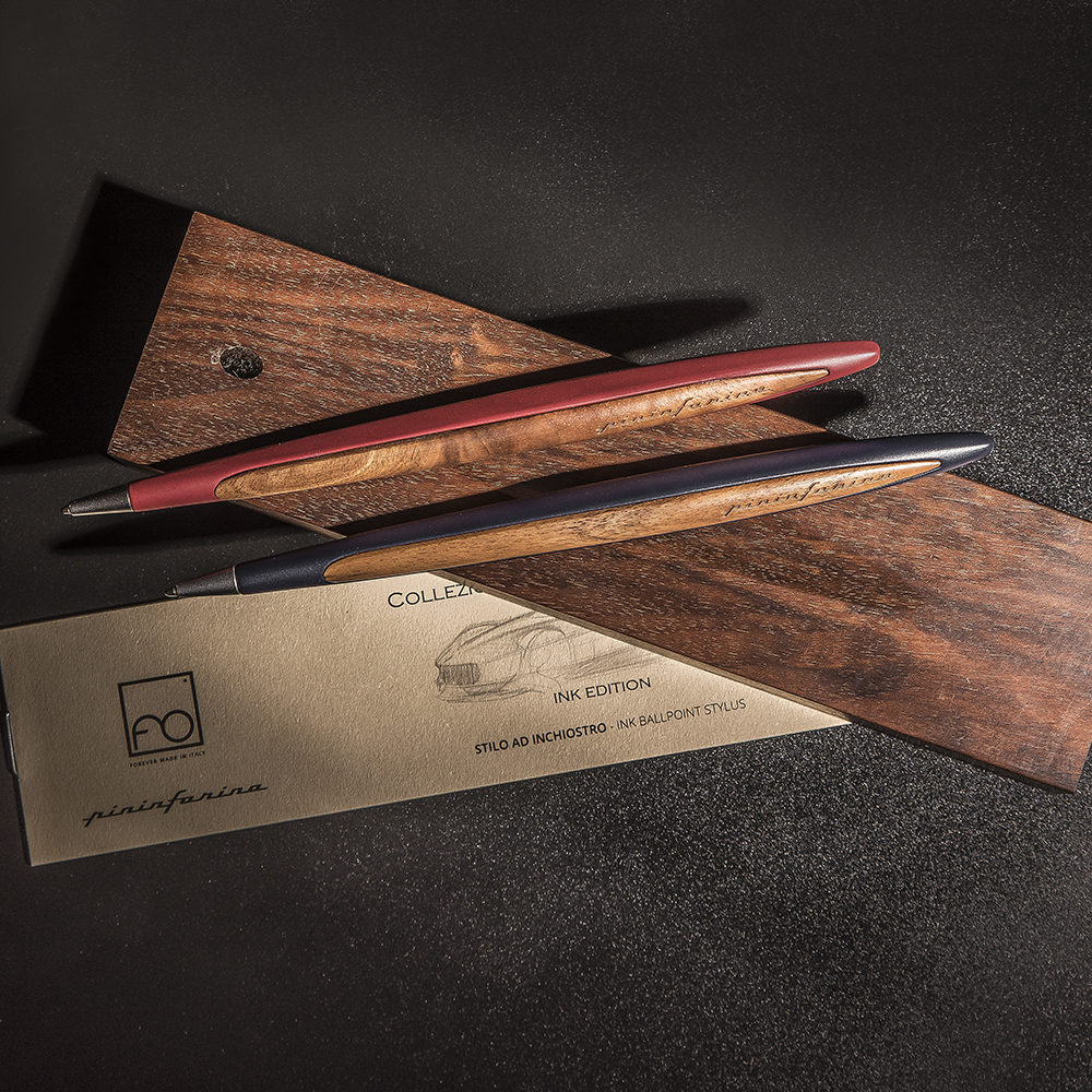 Pininfarina Cambiano Walnut Red Długopis