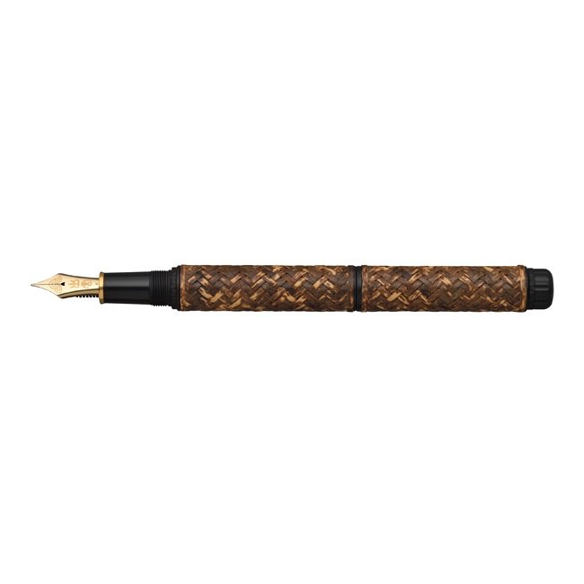Platinum Izumo Bamboo Weaving Yokoajiro Torafu Fountain pen Platinum Izumo Bamboo Weaving Yokoajiro Torafu Fountain pen