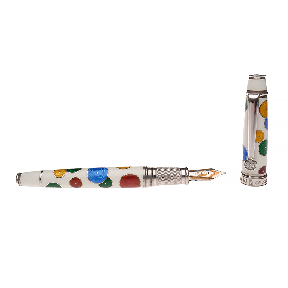 David Oscarson Pierot and Pierrette White LE Vulpen Pre-owned