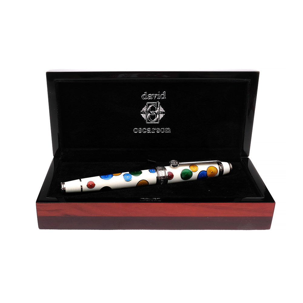 David Oscarson Pierot and Pierrette White LE Vulpen Pre-owned