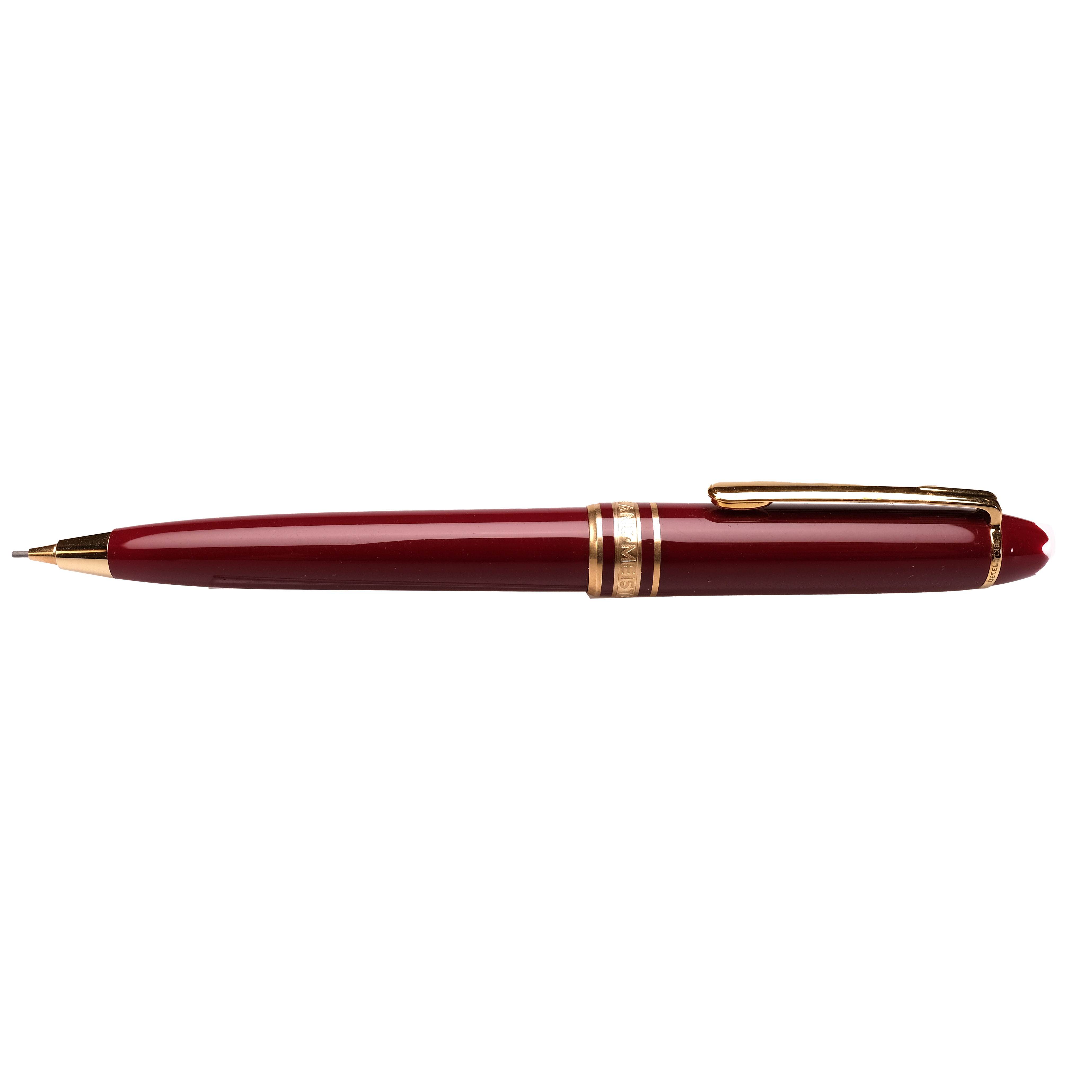 Montblanc 165R Burgundy Red Mechanical Pencil – Old Style Pre-owned