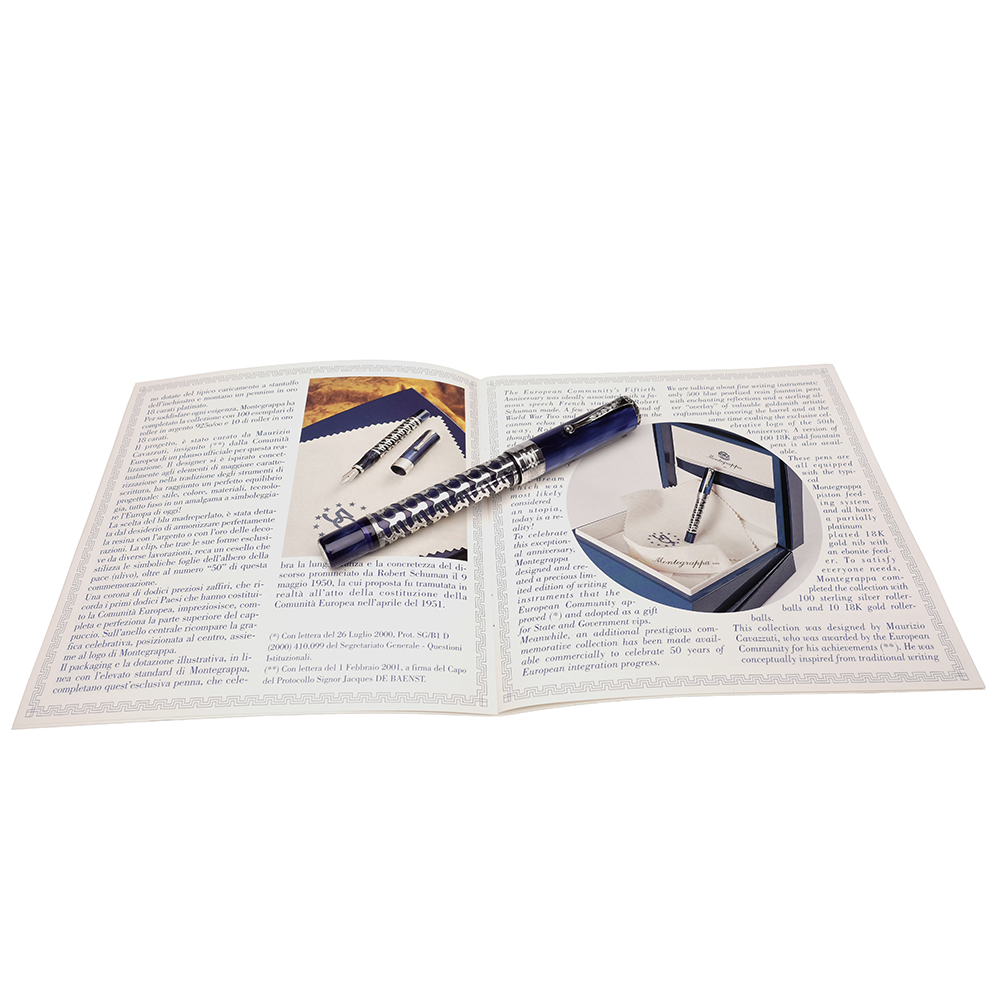 Montegrappa  European Community 50th Anniversary (2007)  Fountain Pen Pre-owned