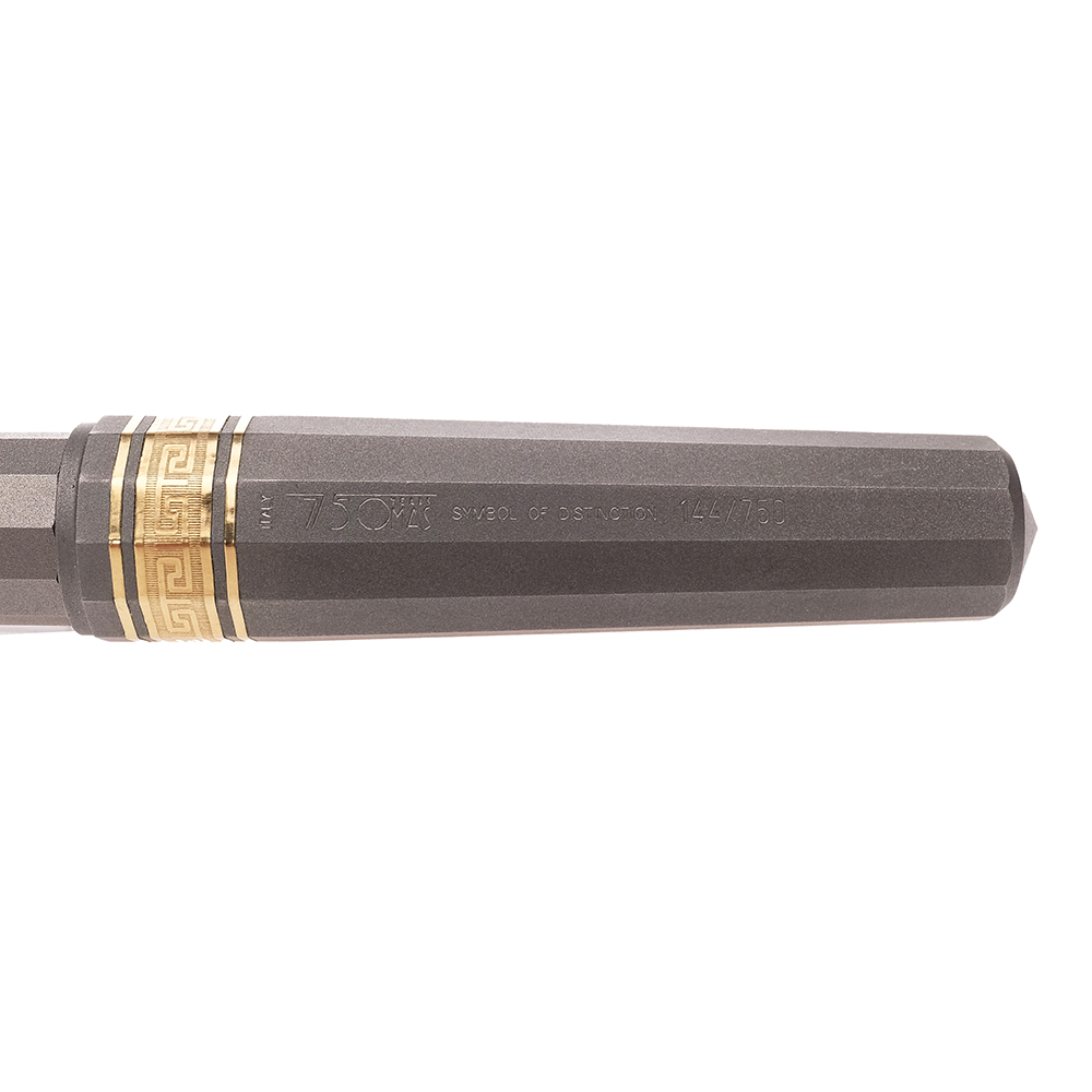 Omas T2 Paragon Titanio Fountain Pen Pre-owned