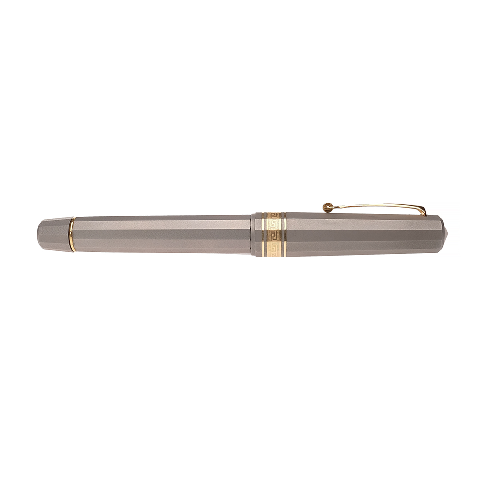 Omas T2 Paragon Titanio Fountain Pen Pre-owned