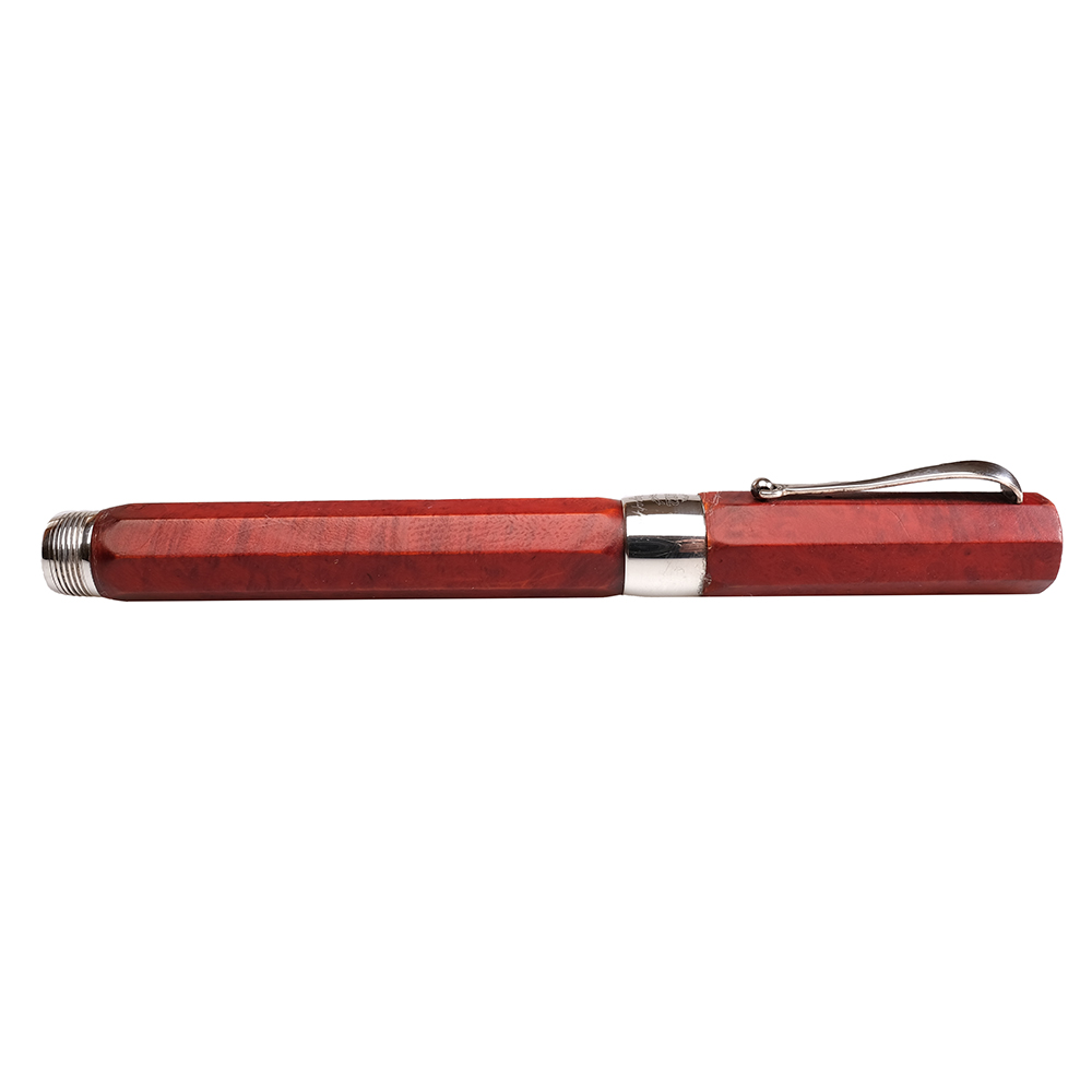 Montegrappa Symphony Briar Wood & Sterling Silver Vulpen Pre-owned
