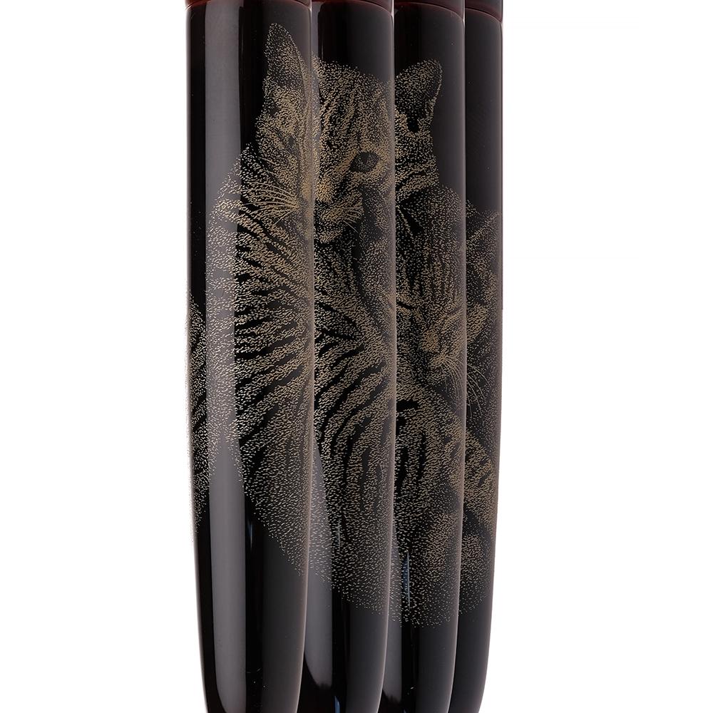 Nakaya Cat with wool Balls Fountain Pen Pre-owned