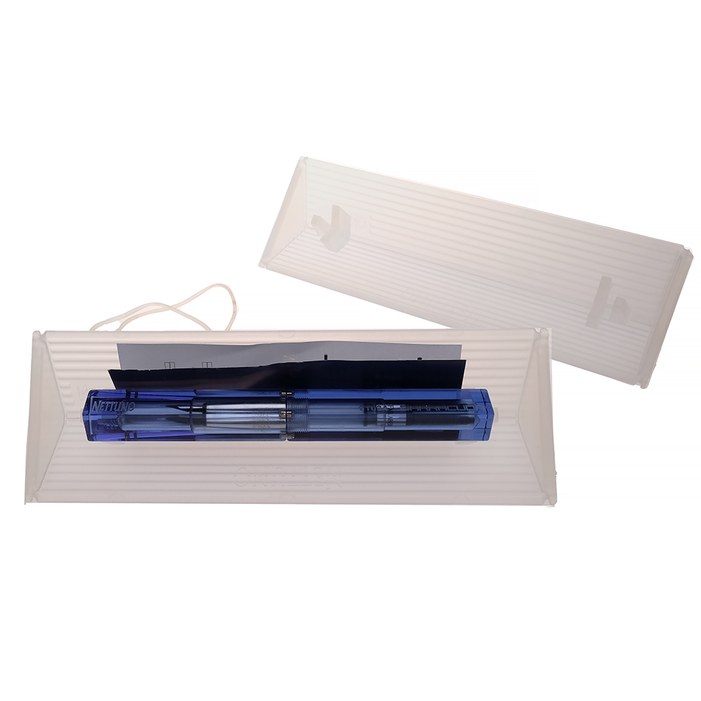 Nettuno Barracuda Fountain Pen “Blue Transparent” Pre-owned