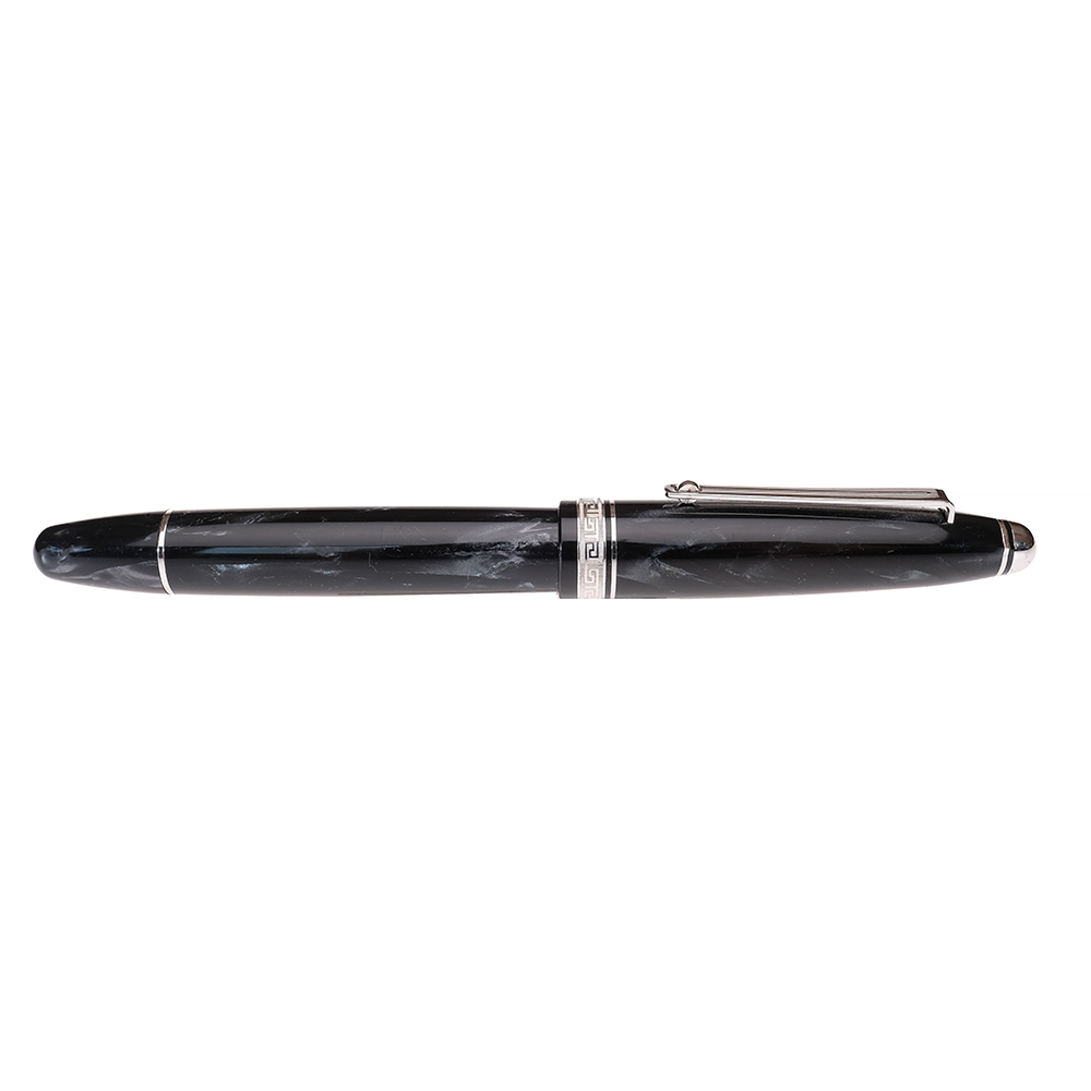 Omas Phaeton Ogiva Grey Celluloid Limited Edition Fountain Pen Pre-owned