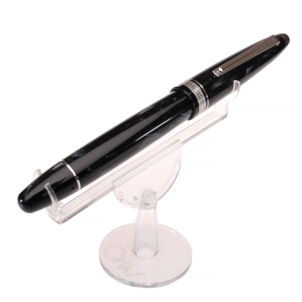 Omas Phaeton Ogiva Grey Celluloid Limited Edition Fountain Pen Pre-owned