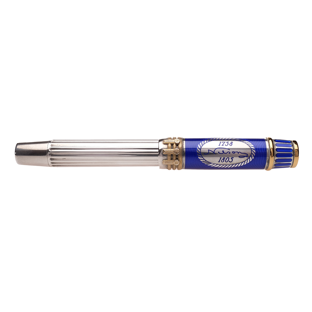 Onoto Horatio Nelson Sterling Silver Fountain Pen Pre-owned
