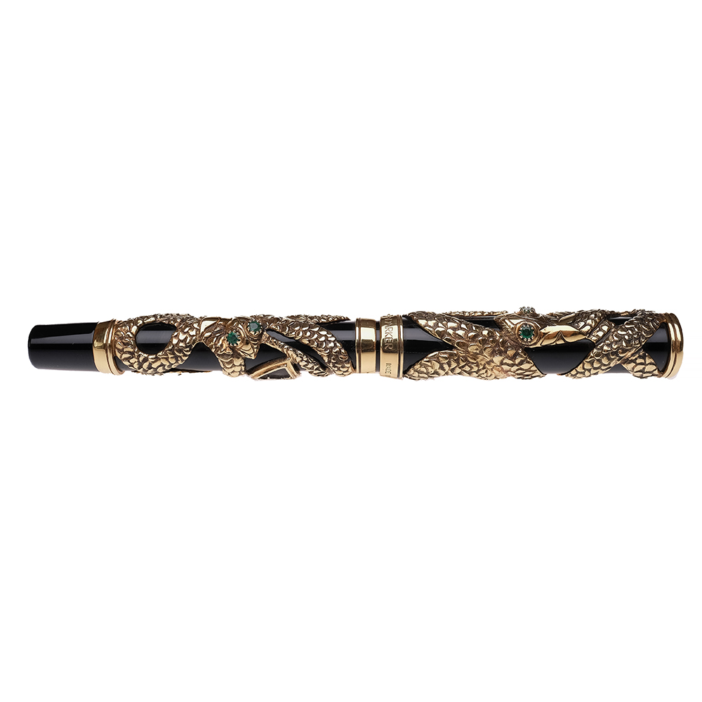 Parker Snake Solid Gold LE Fountain Pen Pre-owned