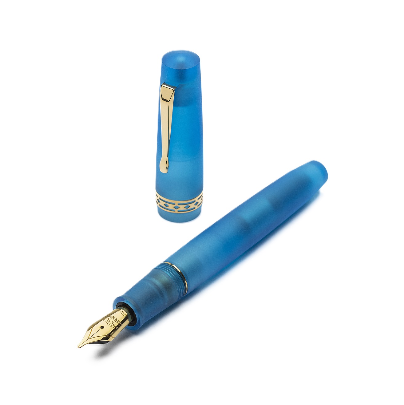 Radius Settimo Frosted Blue GT Fountain pen Radius Settimo Frosted Blue GT Fountain pen