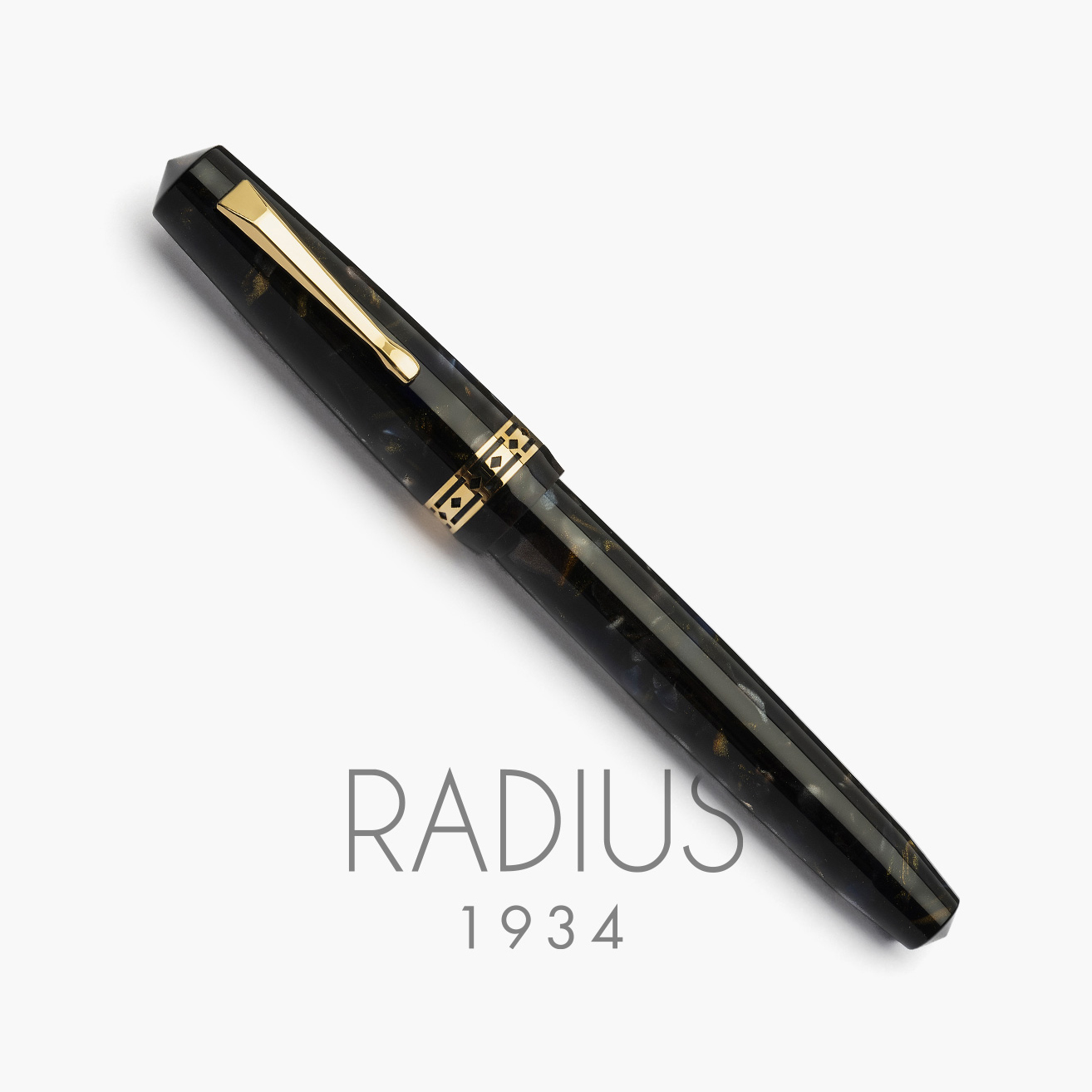 Radius Settimo Roccia Marina (Sea Rock) GT Fountain pen Radius Settimo Roccia Marina (Sea Rock) GT Fountain pen