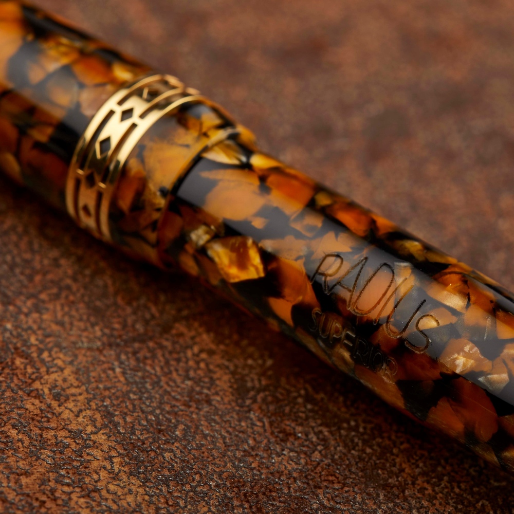 Radius Superior Manarola Amber Caneta de Tinta Permanente